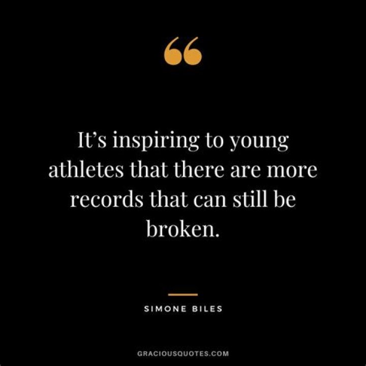 Breaking Records And Inspiring Young Athletes