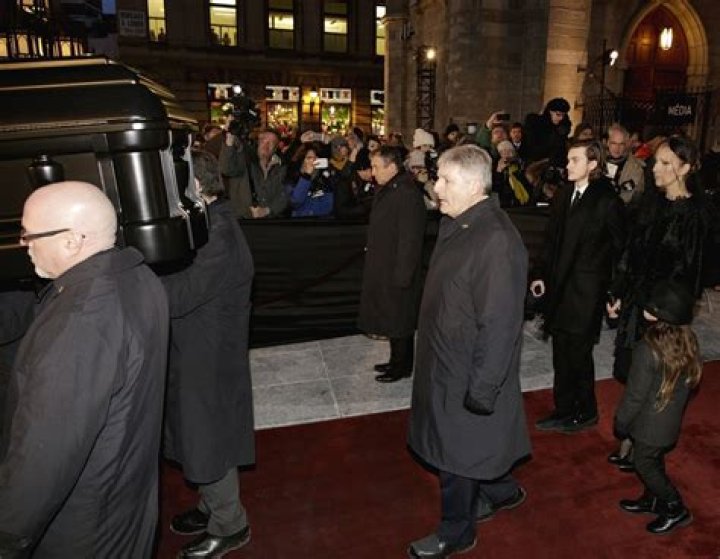 Celine Dion's Funeral In Stunning Photos