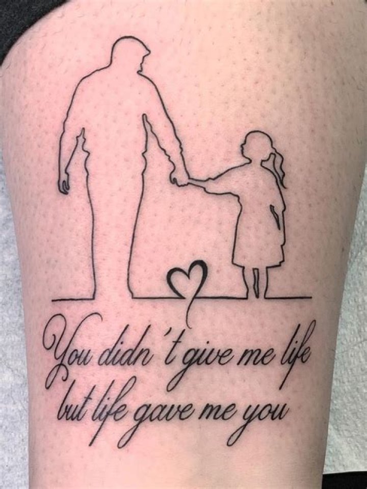 Father To Daughter Tattoo Quotes