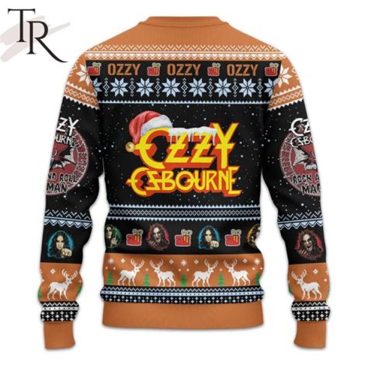 Festive Fashion Icon: Ozzy Osbourne Christmas Jumpers