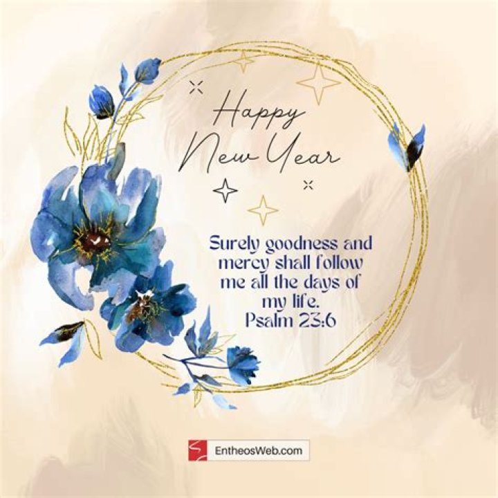 Happy New Year Biblical Wishes