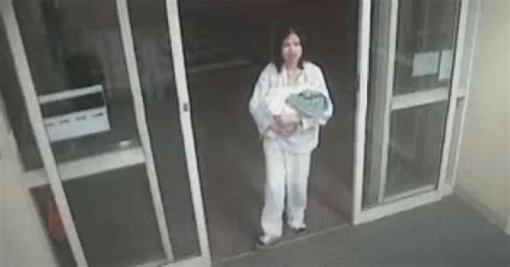Heartbreaking CCTV Captures Child And Mother's Stolen Moment