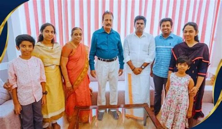 K Annamalai IPS And Family