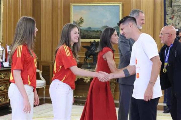 Princess Of Spain And Gavi