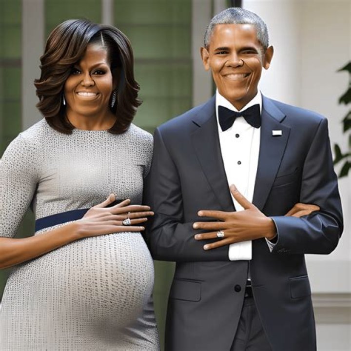 Rare Unseen Pictures Of Michele Obama Pregnant
