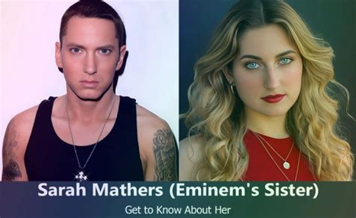 Sarah Mathers: A Deeper Dive Into Eminem's Sister