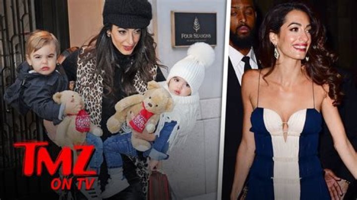 See The Adorable Twins Of George Clooney
