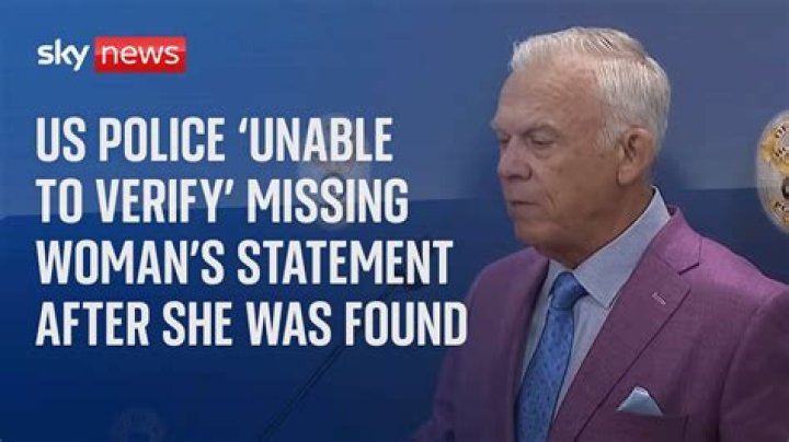 The Missing Woman Returns Home Safely