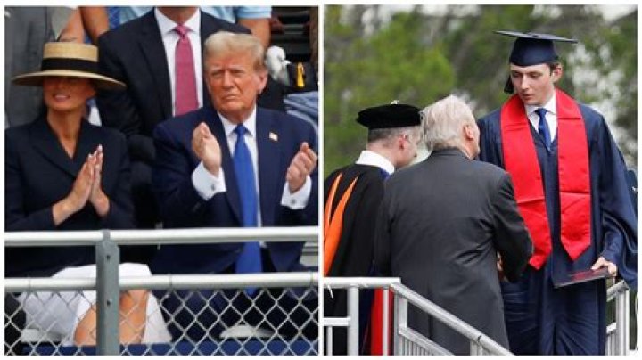 The Obstacles Keeping Trump From Attending Barron's Graduation
