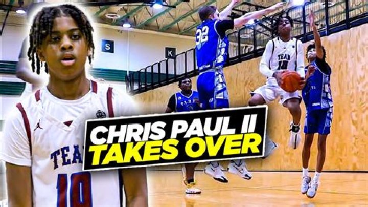 The Rising Star Of Basketball: Chris Paul Jr.