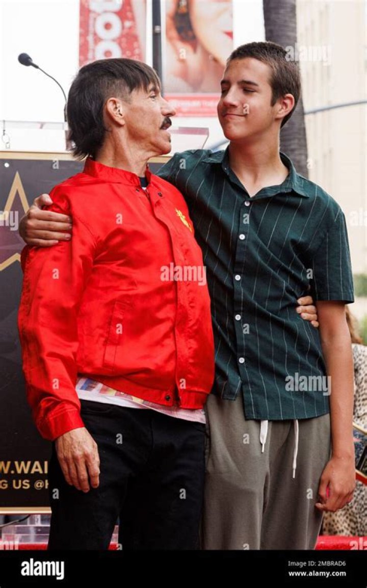 The Ultimate Guide To Anthony Kiedis' Son