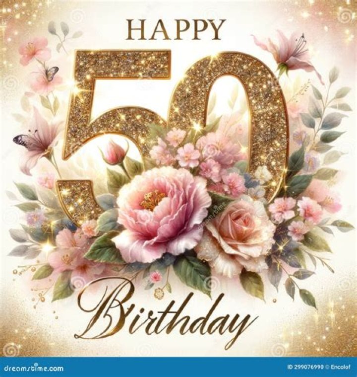 Unforgettable Floral Arrangements For A Golden 50th Birthday Celebration