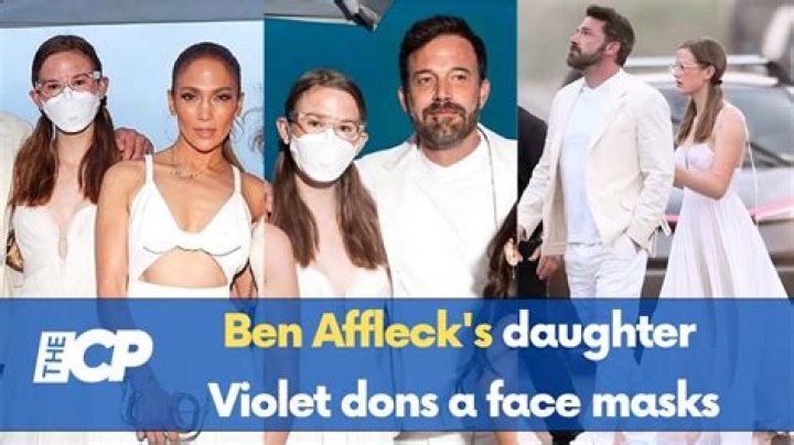 Unmasking The Reason: Why Does Violet Affleck Conceal Her Face?