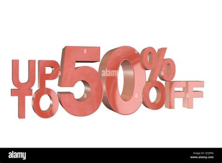 Unmissable 50 Percent Off 50 Sale: Ends Soon!
