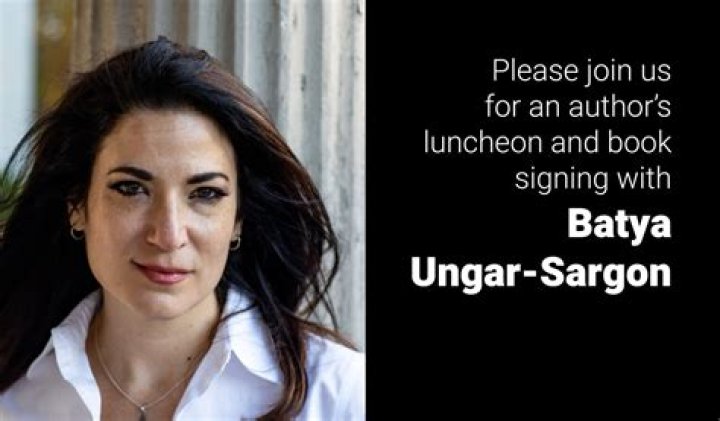 Unveiling Batya Ungar-Sargon's Literary Legacy On Wikipedia
