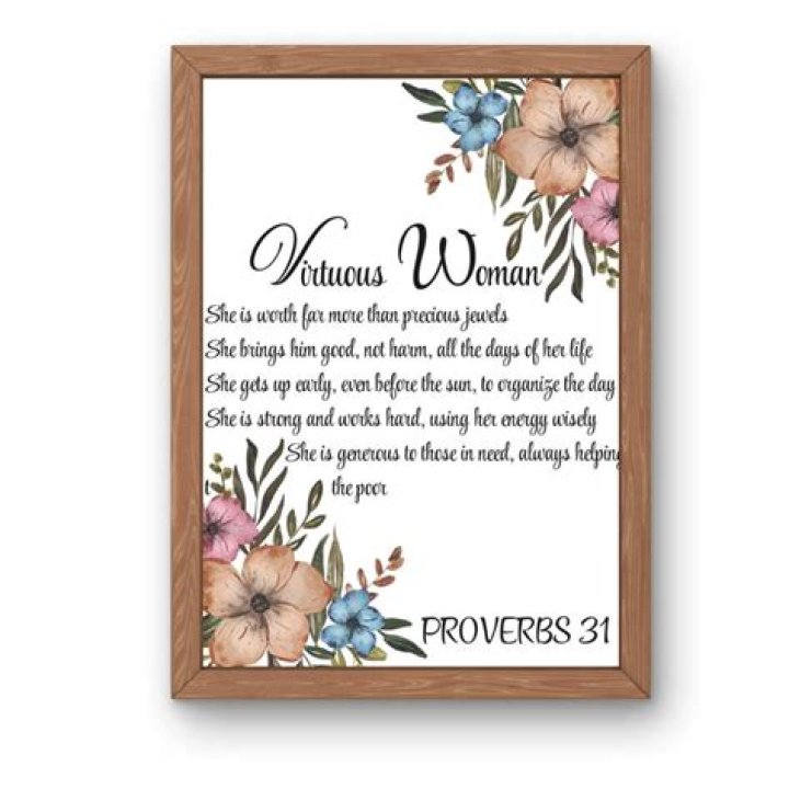Virtuous Woman In The Bible