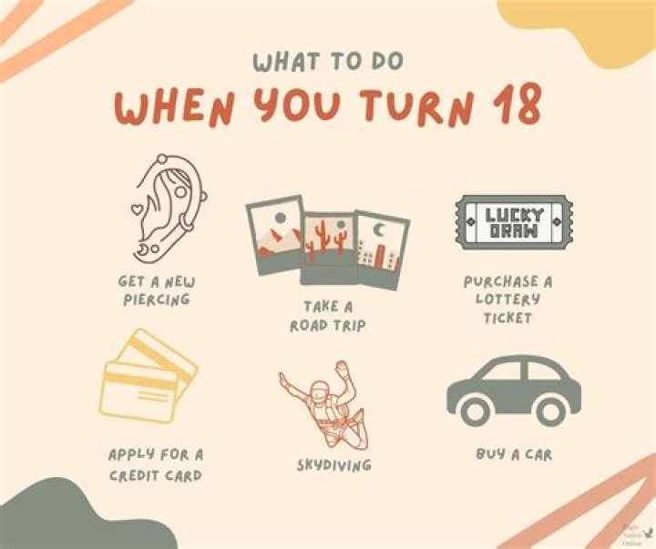 What Can I Do At 18